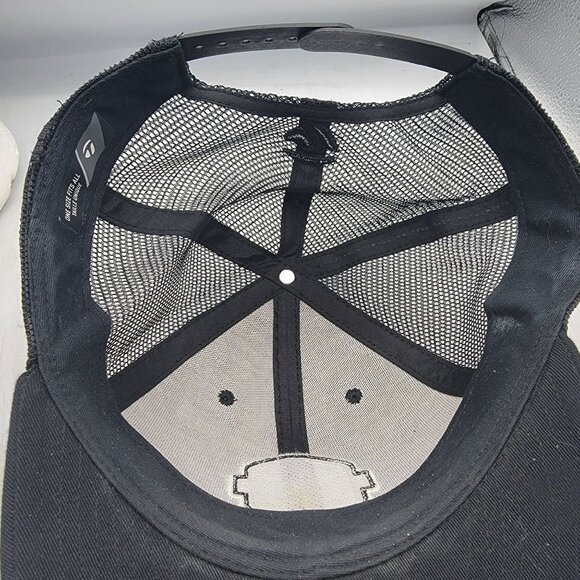 TaylorMade Golf Co Carlsbad California Red Bear Snapback Trucker Hat Cap - Picture 7 of 9